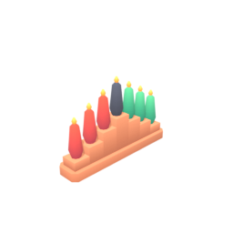 Kwanzaa Kinara Alternative